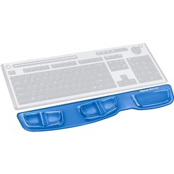 KEYBOARD PALM SUPPORT GEL CLEAR BLUE