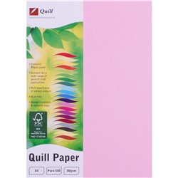 QUILL XL MULTIOFFICE PAPER A4 80gsm Musk Pack of 500