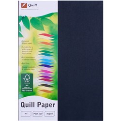 QUILL XL MULTIOFFICE PAPER A4 80gsm Black Pack of 500