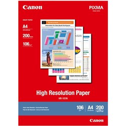 CANON HIGH RES MATT PAPER 110GSM A4