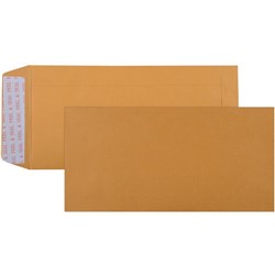 CUMBERLAND POCKET ENVELOPE DL 220x110 StripSeal Gold 85g