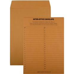 CUMBERLAND POCKET ENVELOPE C4 324x229 Gold Interoffice