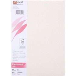 QUILL A4 PARCHMENT PAPER 89gsm Natural