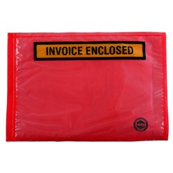 CUMBERLAND PACKAGING ENVELOPES Invoice Enclosed Red Bx1000