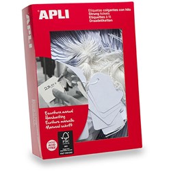 APLI 391 STRUNG TICKETS 391 28mm x 43mm String of 100 tickets
