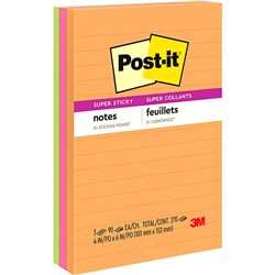 Post it Super Sticky 660 3SSUC 98mm x 149mm