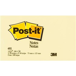 POST IT 655 YELL 76x127