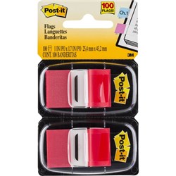 POST IT FLAG RED TWIN PACK 680 RD-2