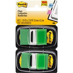 POST IT FLAG TWIN PACKS 680 GN2 Green