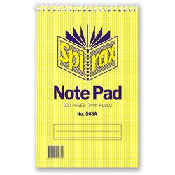SPIRAX 563A S/HAND NOTE 200 pages