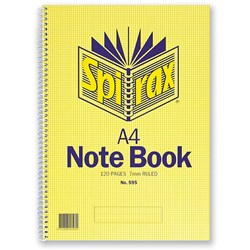 SPIRAX 595 NOTE BK A4