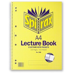 SPIRAX 598 LECTURE PAD S/O