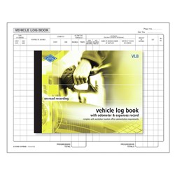 VEHICLE LOG BOOK FBT VLB