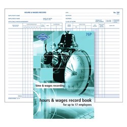 POCKET HRS & WAGES 76P