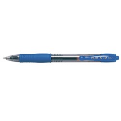 Pilot BL-G2-7 Blue Fine 0.7mm Retractable