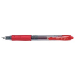 PILOT BL-G2-7 RETRACTABLE RED