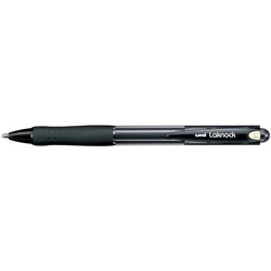 UNIBALL LAKNOCK BALLPOINT PEN Retractable 1.4mm Black