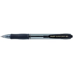 Pilot BPGP-10R Supergrip Black Medium Retractable