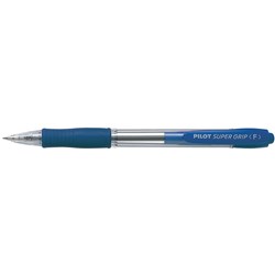 Pilot BPGP-10R Supergrip Blue Fine Retractable