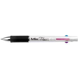 ARTLINE FLOW RETRACTABLE 4 COLOUR BRIGHT COLOURS