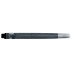 PARKER CARTRIDGE FOUNTAIN PEN Refill Permanent Black Pack of 5