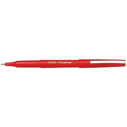 PILOT FINELINER SWPPF RED