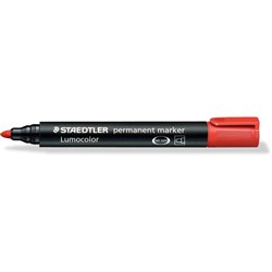 STAEDTLER LUMO 352 MARKER BULLET RED