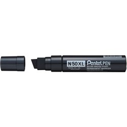 PENTEL M180 PERMANENT MARKER Jumbo Black N50XL