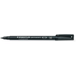 STAEDTLER LUMO 317 PERM MED BLACK