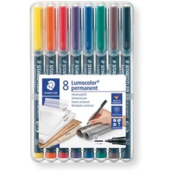 STAEDTLER LUMO 317 PERM WLT 8