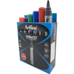 ARTLINE 577 W/BOARD ASSORTED BOX 12