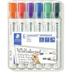 STAEDTLER LUMO 351 W/BOARD MARKER WLT6 BULLET