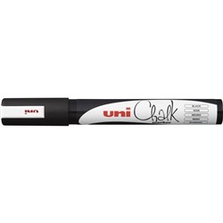 UNI CHALK MARKER PWE5M BLACK