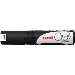 UNI CHALK MARKER PWE8M BLACK