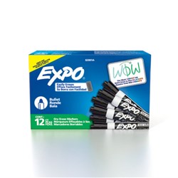 EXPO WHITEBOARD MARKER 2.0mm Bullet Tip Black