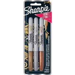 SHARPIE METALLIC MARKER Fine Point Permanent Assorted