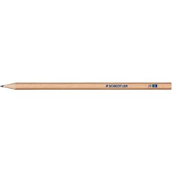 STAEDTLER NATURAL PENCIL 2B Pack of 2