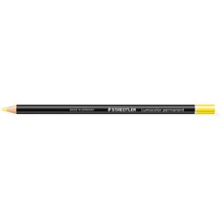 STAEDTLER LUMOCOLOR PERMANENT GLASOCHROM PENCIL Yellow