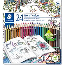 STAEDTLER NORIS CLUB 24 Assorted Coloured Pencils Pack of 24