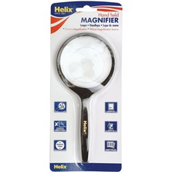 HELIX MAGNIFYING GLASS 75mm 2X Magnifacation