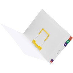 AVERY LATERAL NOTES FILES A4 With Tubeclip