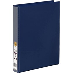 BINDER C/V A4 4R 25mm BLUE