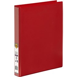 BINDER C/V A4 4R 25mm RED