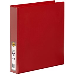 BINDER C/V A4 4R 38mm RED