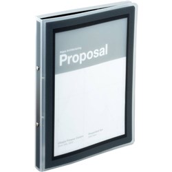 FLEXI BINDER 2 RING Black