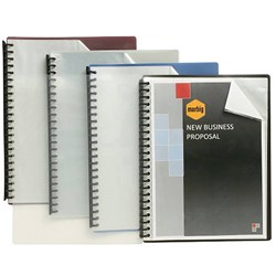 DISPLAY BK A4 CLEAR FRONT BLACK BACK