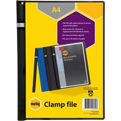 FILE CLAMP A4 BLACK