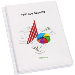 SHEET PROT A4 GUSSETED SP6138G