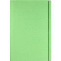 MARBIG MAN.FOLDERS LT. GREEN BOX 100 - FOOLSCAP