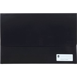 DOC WALLET MARBIG POLY F/CAP BLACK